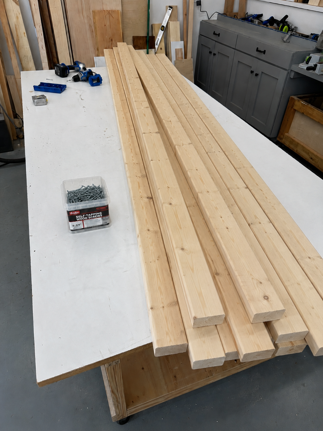 lumber cart step 1